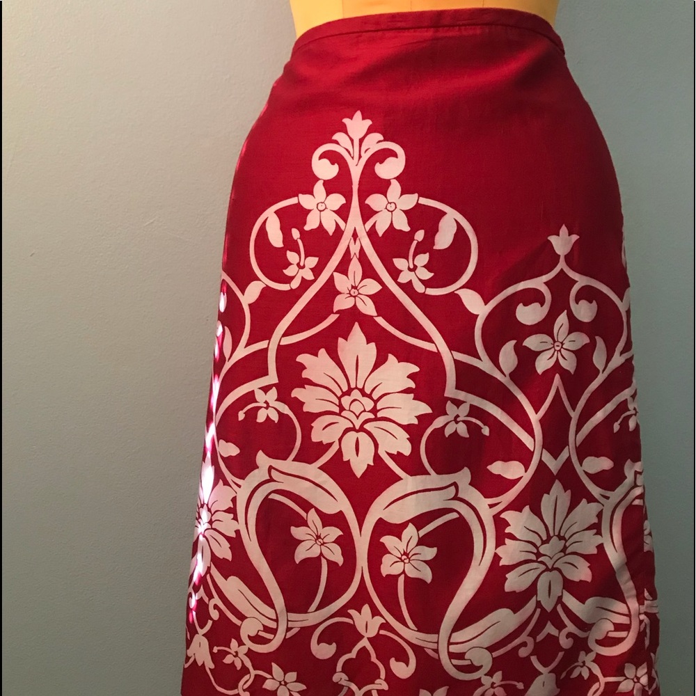 Floral Ann Taylor Loft Skirt